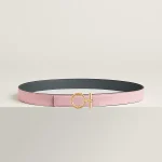 Flot belt buckle & Reversible leather strap 24 mm - Image 2
